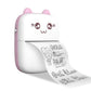 Cute Pink Pocket Printer for Students & Creators