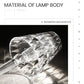 Rechargeable Crystal Table Lamp with Multicolor Lighting