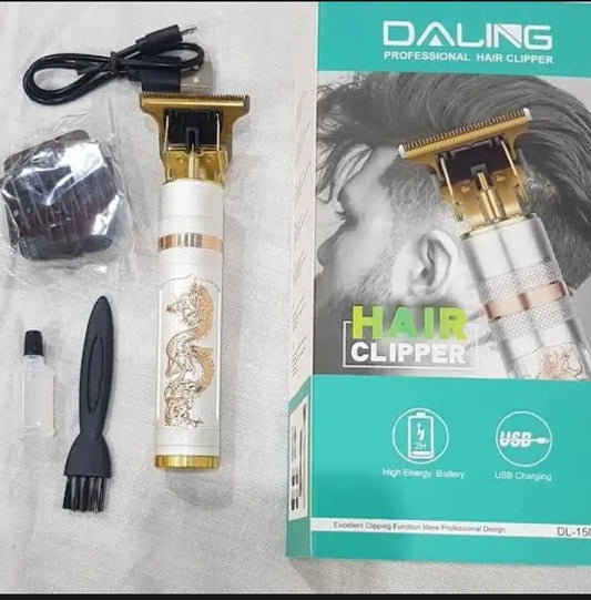 Rechargeable Men's Hair Trimmer with 4MM Blades