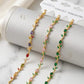Multi colour Golden Base Trending Tulip Braclet