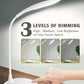 Rechargeable LED Desk Lamp Multicolor ABS Plastic