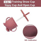 Silicone Baby Feeding Set 10pcs with 3 Compartment Plate & Cup
