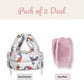 Baby Head & Knee Protector Unicorn Rainbow Print