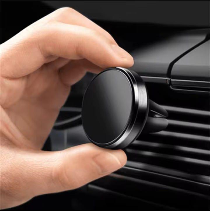 Magnetic Car Phone Holder 360° Rotatable Aluminum