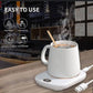 White Electric Mug Heater with Touch Control