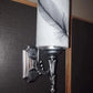 Modern Wall Lamp White ABS Plastic Lightweight Decor