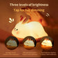 Cute Rabbit Silicone Lamp Soft Touch Night Light For Kids And Home Decor