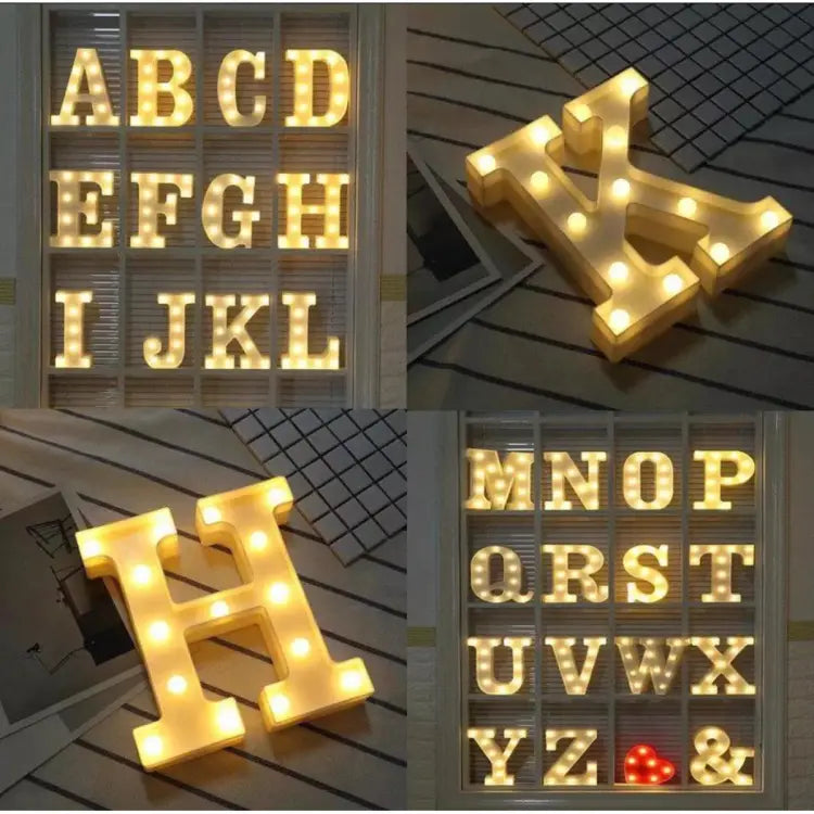1PC LED Alphabet Letter